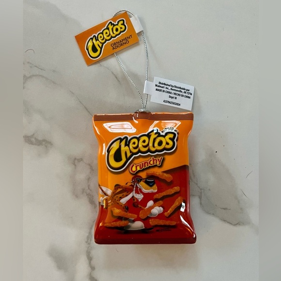 Old World Christmas Other - Old World Christmas Flamin’ Hot Cheetos NWT OWC Glass Ornament​​